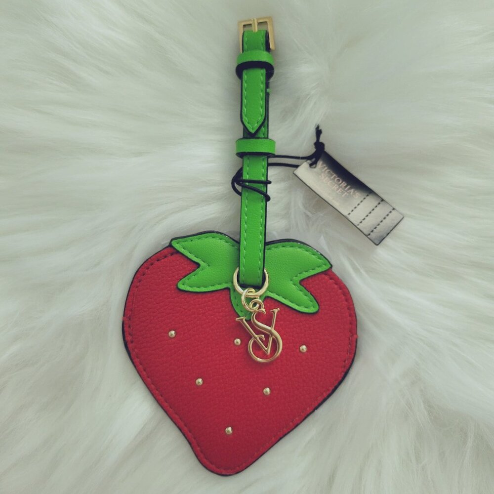 Victoria's Secret Strawberry Luggage Tag